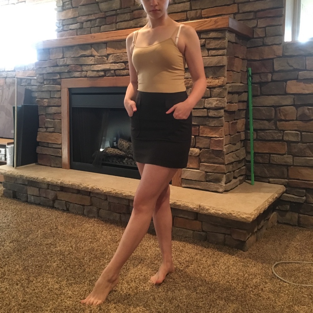 NWOT Gianni Bini Wool Mini Skirt 💄 - Picture 2 of 7